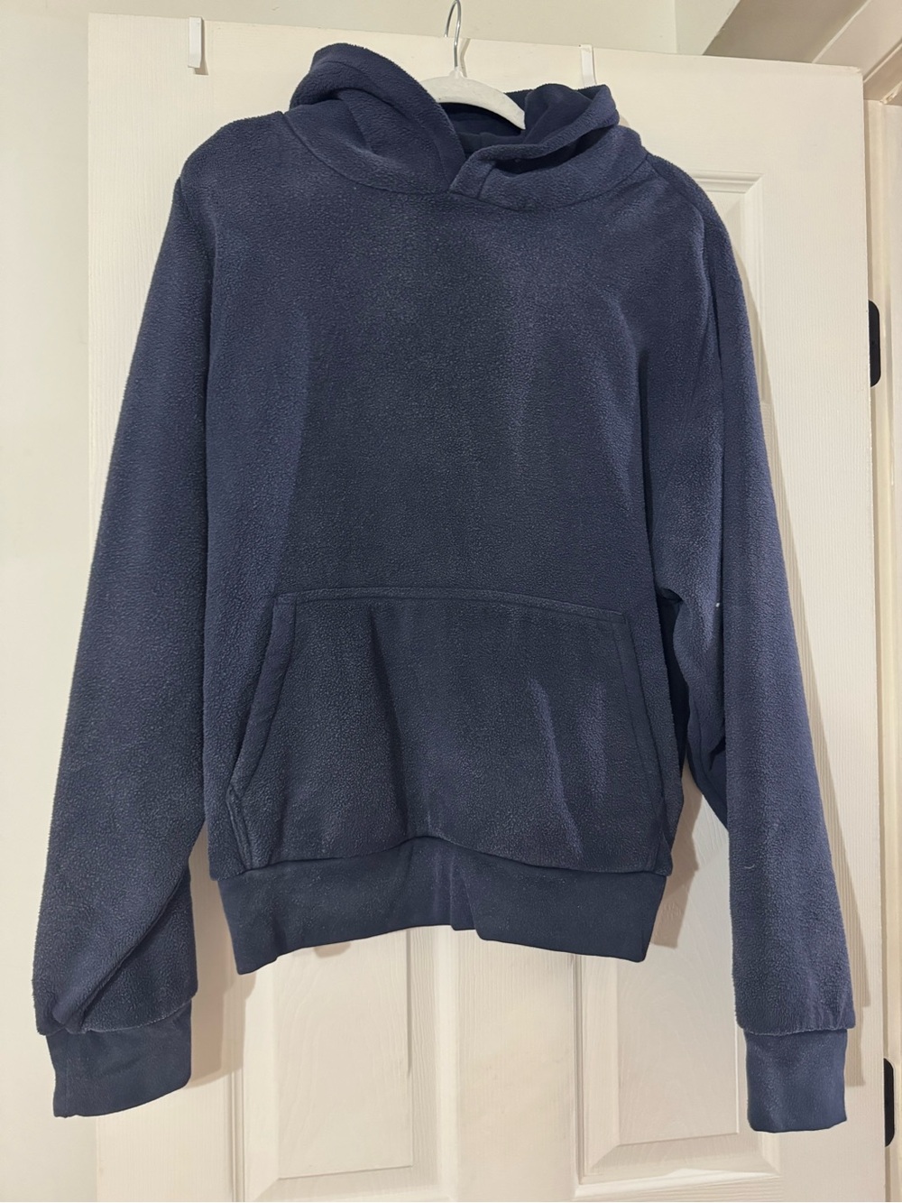 Yeezy Gap Navy Blue Fleece Hoodie